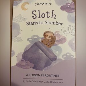 Sloth Starts to Slumber book.